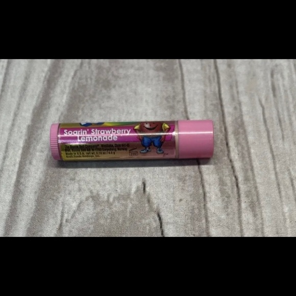 Lip Smacker Bonne Bell Kool Aid Soarin Strawberry Lemonade Out Of Package - Picture 4 of 5